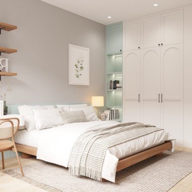 NỘI THẤT PHÒNG NGỦ 40 - PHONG CÁCH WABI SABI