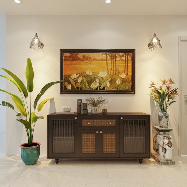 NỘI THẤT CĂN HỘ 160m² - PHONG CÁCH INDOCHINE