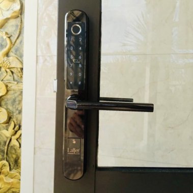 Khoá vân tay cửa nhôm, cửa đố nhỏ Laffer XF19