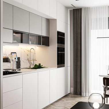 NỘI THẤT CĂN HỘ 1 PHÒNG NGỦ - PHONG CÁCH HIỆN ĐẠI