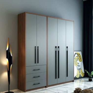 TỦ QUẦN ÁO GỖ MDF CHỐNG ẨM