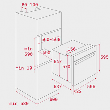 Lò nướng Teka HSB 630 41560130
