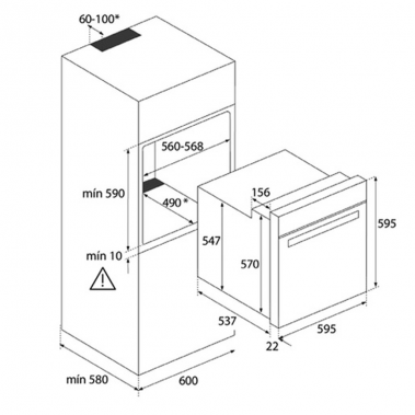 Lò nướng Teka HBB 720 41560200