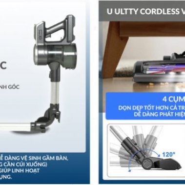 Máy Hút Bụi Và Lau Nhà U-Ultty V08 6in1