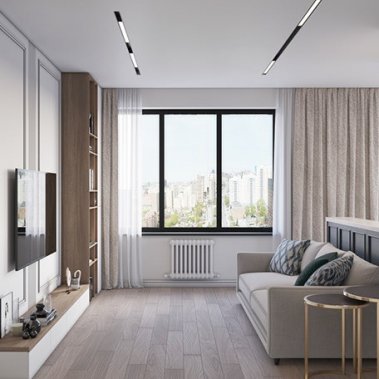 NỘI THẤT CĂN HỘ 16 - PHONG CÁCH HIỆN ĐẠI KẾT HỢP BÁN CỔ ĐIỂN