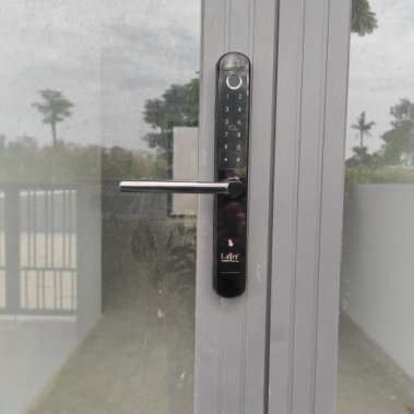 Khoá vân tay cửa nhôm, cửa đố nhỏ Laffer XF19