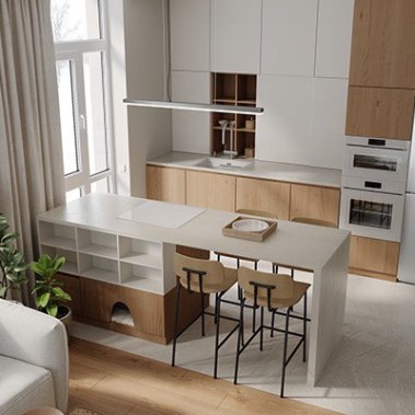 NỘI THẤT CĂN HỘ 12 - PHONG CÁCH SCANDINAVIAN