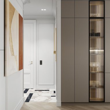 NỘI THẤT CĂN HỘ 50m² - PHONG CÁCH NEO CLASSIC (TÂN CỔ ĐIỂN)