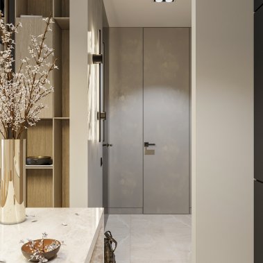 NỘI THẤT CĂN HỘ 61m² PHONG CÁCH HIỆN ĐẠI