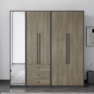 TỦ QUẦN ÁO GỖ MDF CHỐNG ẨM
