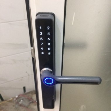 Khóa vân tay cửa nhôm xingfa Kassler KL-599 Black