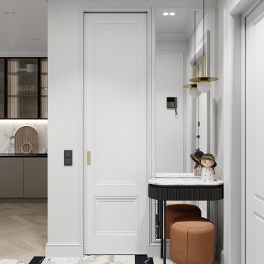 NỘI THẤT CĂN HỘ 50m² - PHONG CÁCH NEO CLASSIC (TÂN CỔ ĐIỂN)