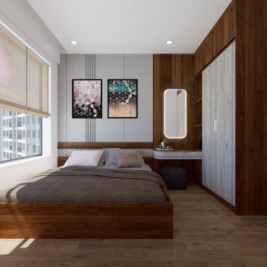 NỘI THẤT CĂN HỘ 2 PHÒNG NGỦ - PHONG CÁCH HIỆN ĐẠI