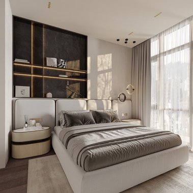 NỘI THẤT CĂN HỘ 33 - CĂN HỘ 1 PHÒNG NGỦ PHONG CÁCH HIỆN ĐẠI