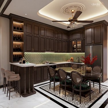 NỘI THẤT NHÀ PHỐ 12 - PHONG CÁCH INDOCHINE