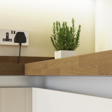 TỦ BẾP CHỮ L ĐƠN GIẢN