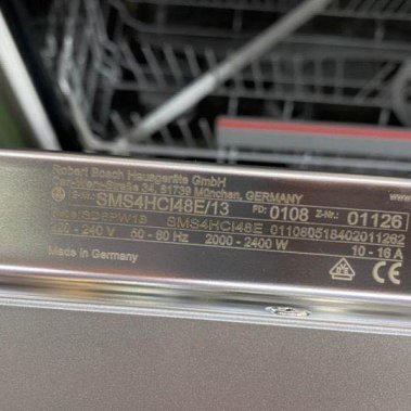 Máy Rửa Bát Độc Lập - 60CM HMH.SMS4HCI48E Series 4