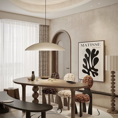 NỘI THẤT CĂN HỘ 24 - PHONG CÁCH WABI SABI 