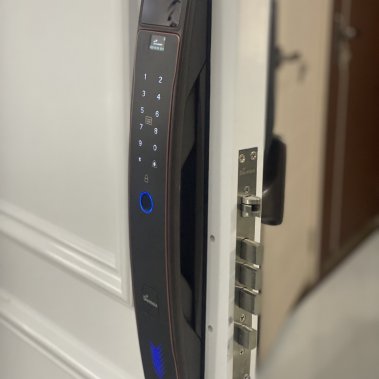 Khóa thông minh tự động màn hình chuông Demax SL818 AC