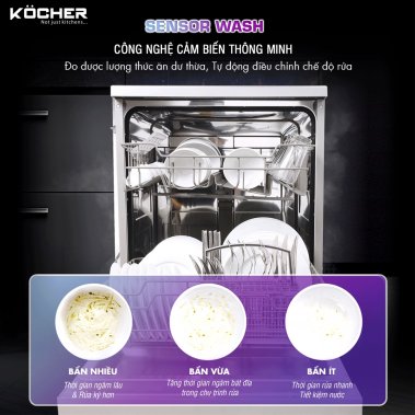 MÁY RỬA BÁT KOCHER KDEU-8818