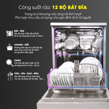 MÁY RỬA BÁT KOCHER KDEU-8818