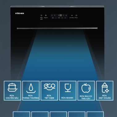 MÁY RỬA BÁT KOCHER KDEU-8839