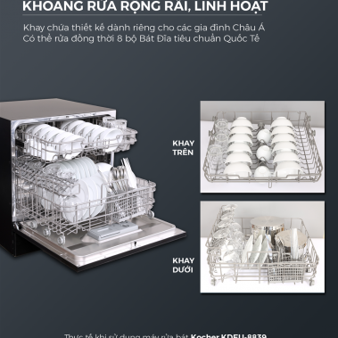 MÁY RỬA BÁT KOCHER KDEU-8839