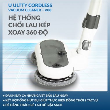 Máy Hút Bụi Và Lau Nhà U-Ultty V08 6in1