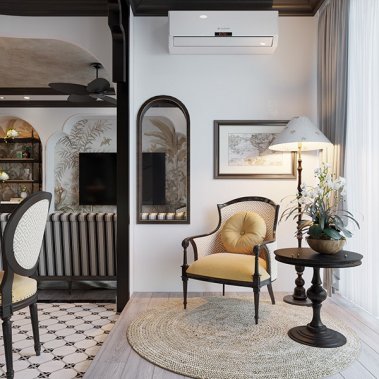 NỘI THẤT CĂN HỘ 17 - PHONG CÁCH INDOCHINE