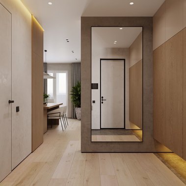 NỘI THẤT CĂN HỘ 77m² PHONG CÁCH HIỆN ĐẠI