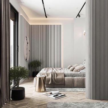 NỘI THẤT CĂN HỘ 1 PHÒNG NGỦ - PHONG CÁCH HIỆN ĐẠI