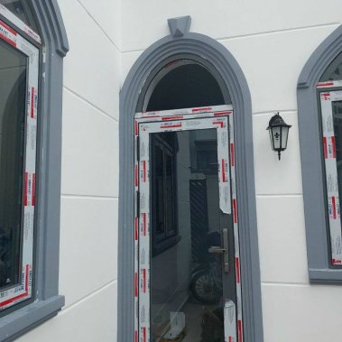 Khóa thông minh cửa nhôm chống nước Kaimi CN108 màu xám