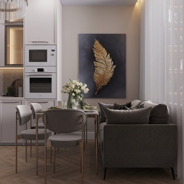 NỘI THẤT CĂN HỘ 90m² - PHONG CÁCH NEO CLASSIC (TÂN CỔ ĐIỂN)