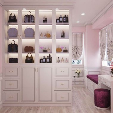 NỘI THẤT PHÒNG NGỦ 14 - GỖ MDF CHỐNG ẨM CHẠY PANEL SƠN MÀU