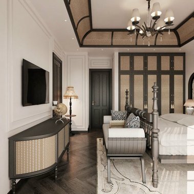 NỘI THẤT PHÒNG NGỦ 65 - PHONG CÁCH INDOCHINE