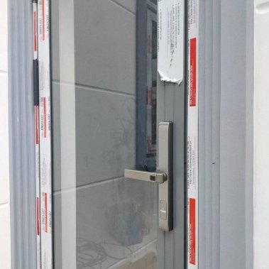 Khóa thông minh cửa nhôm chống nước Kaimi CN108 màu xám