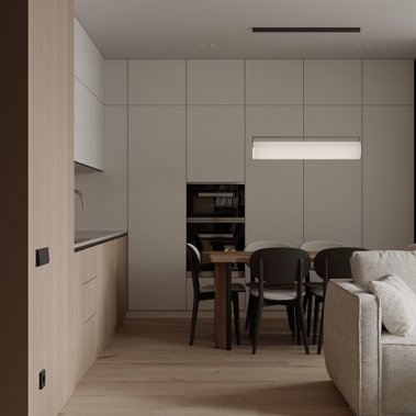 NỘI THẤT CĂN HỘ 73m² PHONG CÁCH HIỆN ĐẠI