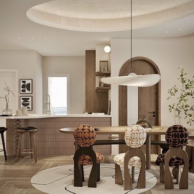 NỘI THẤT CĂN HỘ 24 - PHONG CÁCH WABI SABI 