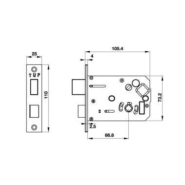 Khóa vân tay Hafele EL7800-TCS 912.20.562