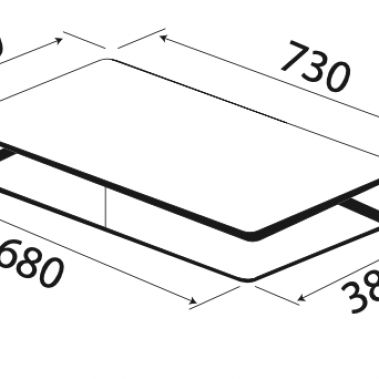 BẾP GAS ÂM KAFF KF-670