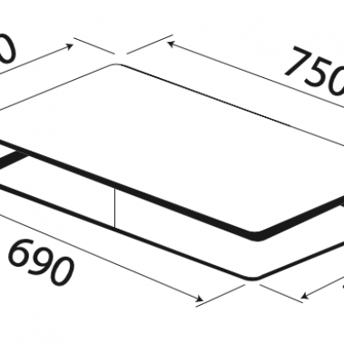 BẾP GAS ÂM KAFF KF-668
