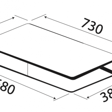  BẾP GAS ÂM KAFF KF-312