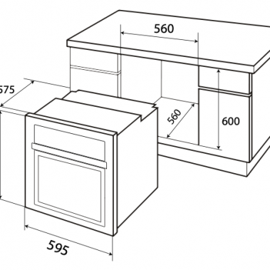 LÒ NƯỚNG ÂM TỦ KF-901