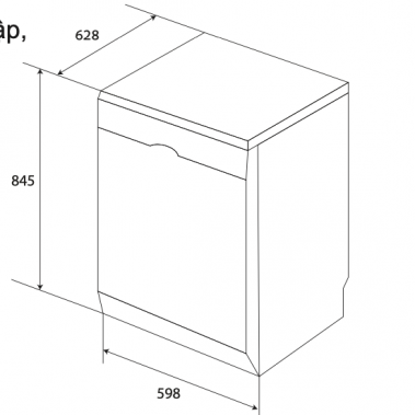 MÁY RỬA CHÉN KF-W60C3A401L