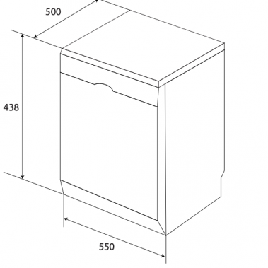Máy rửa chén KAFF KF-W8001EU