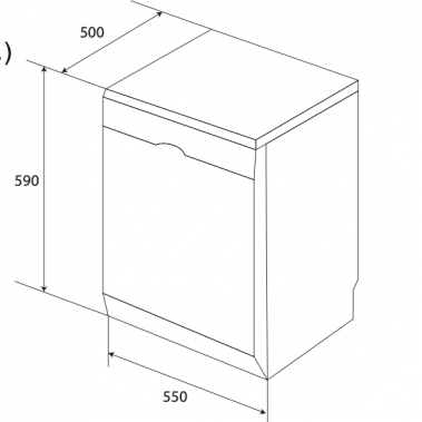 Máy rửa chén KAFF KF-SW800