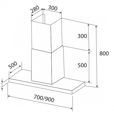 MÁY HÚT MÙI TOA KAFF KF-771/991