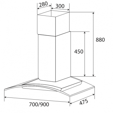 Máy hút mùi KAFF KF-GB785N / GB985N
