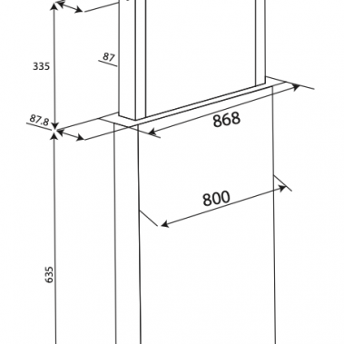Máy Hút Mùi Âm Đá Siêu Cao Cấp KAFF KF-AT900