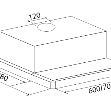 MÁY HÚT MÙI ÂM TỦ KF-TL600/ TL700/ TL800/ TL900